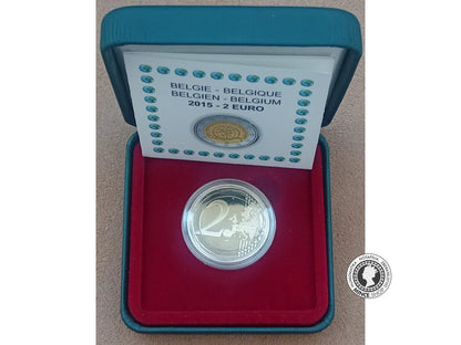 2€ minca - Belgicko 2015 - PROOF