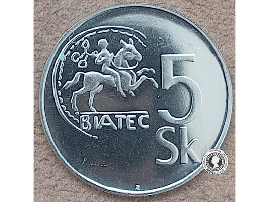 5 koruna - Slovensko - 1998 - UNC