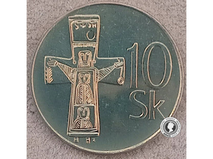 10 koruna - Slovensko - 2002 - UNC