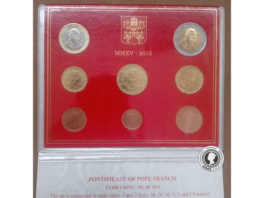 2015 Vatikán € sada