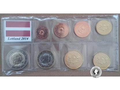 2014 Lotyšsko € sada