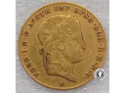 1 Dukát Ferdinand V. 1848