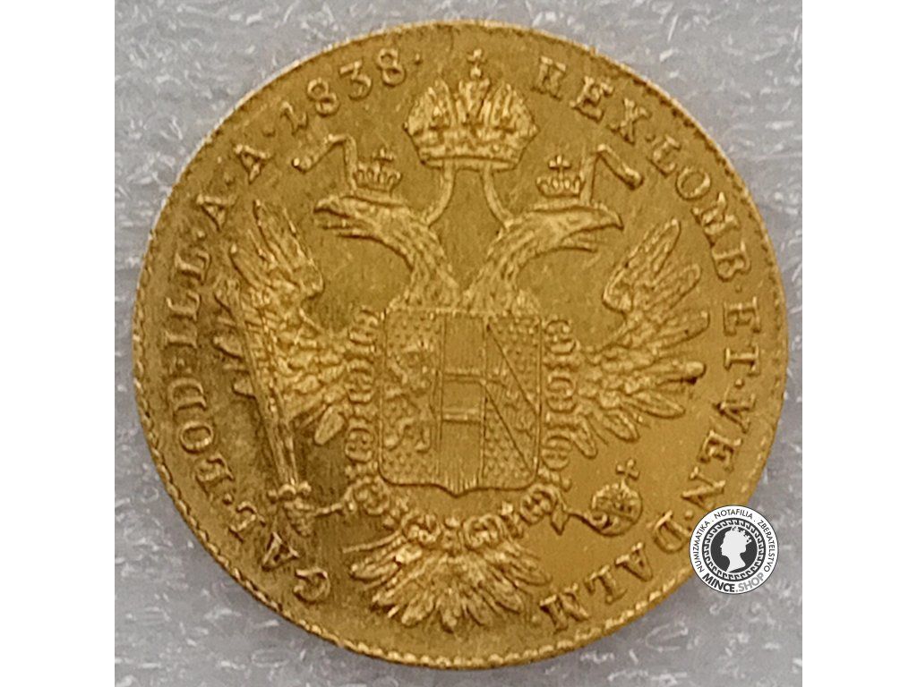 1 Dukát Ferdinand V. 1838
