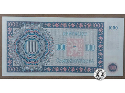 1000 Korún - 1945 - ČSR