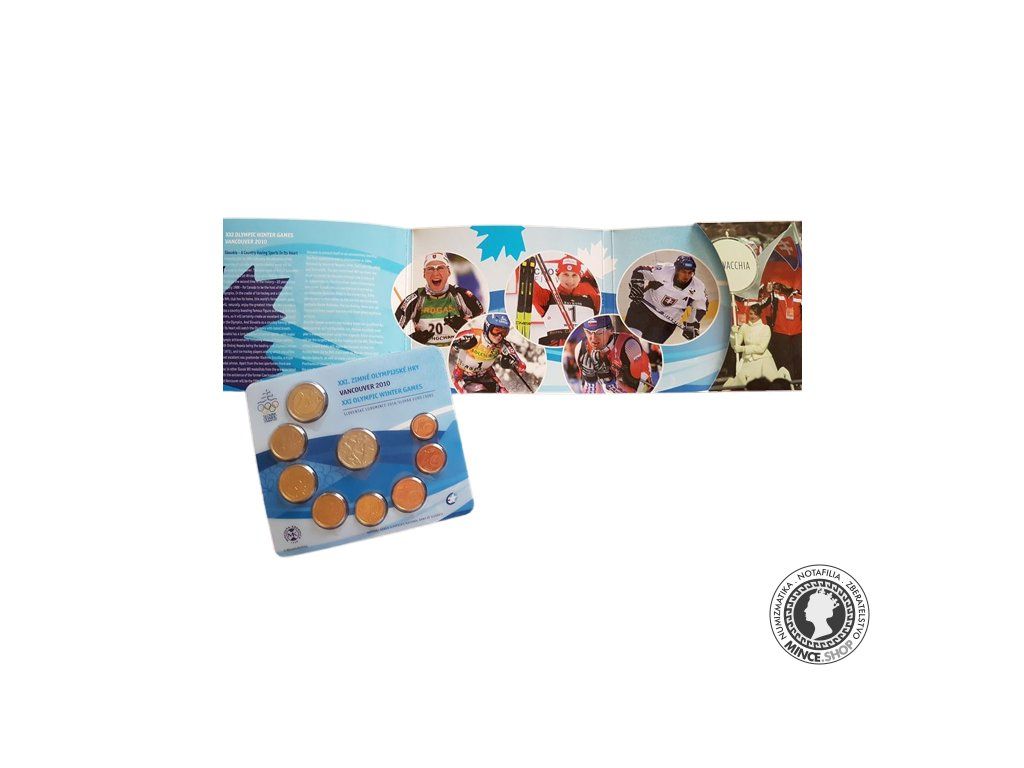 Sady € mincí - ZOH Vancouver - 2010 / Proof - plexy balenie