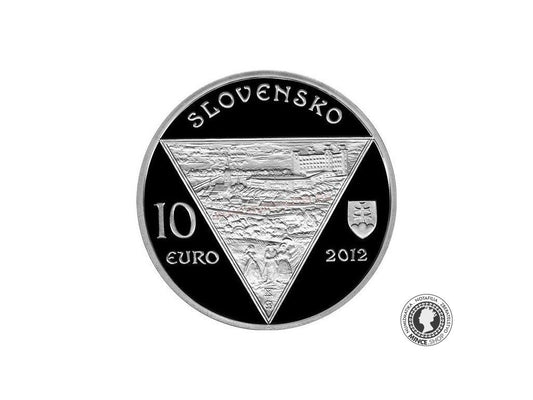 Strieborná minca Ag Proof 10€ / 2012 - Chatam Sofer - 250. výročie narodenia